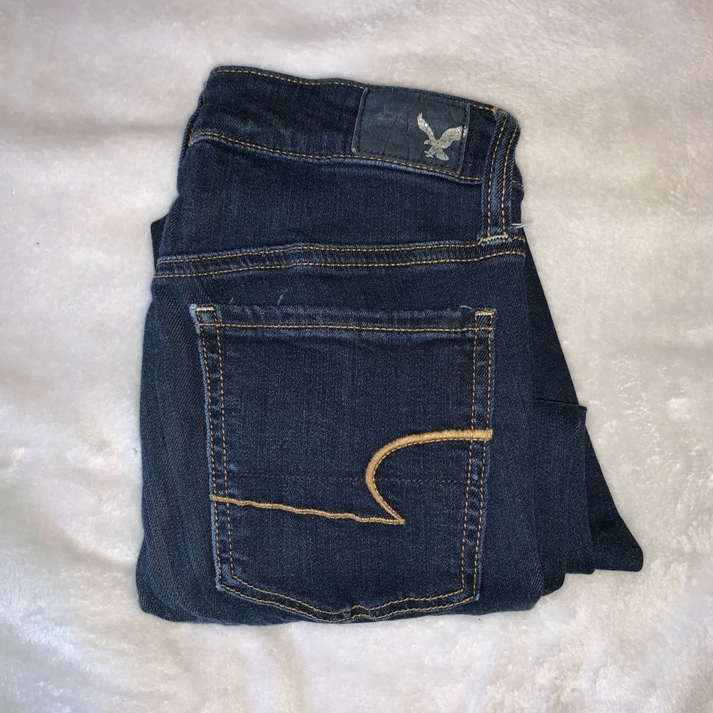 💝TRADES ONLY💝 Dark wash American Eagle jeggings!